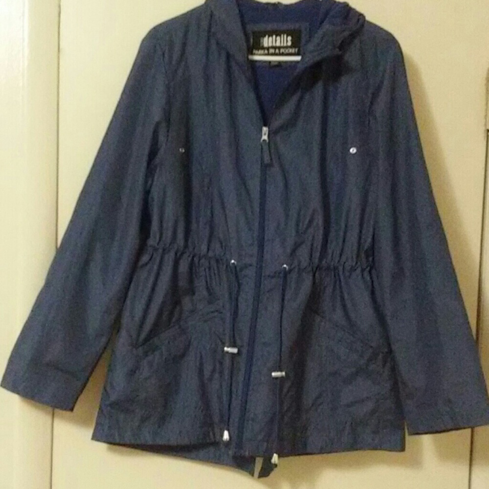 INTL DETAILS PARKA IN A POCKET JACKET